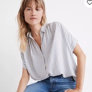 Central Shirt in Dalton Stripe  Medium